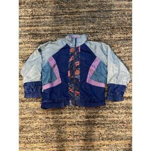 Vintage Westside Connection Colorblock Windbreaker Jacket Womens Medium 80s/90s